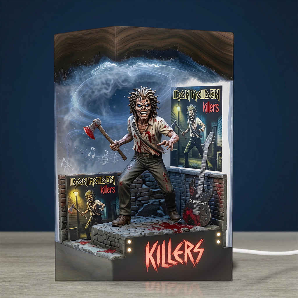 Iron Maiden Custom Shape Acrylic Light Box – TANTN24412