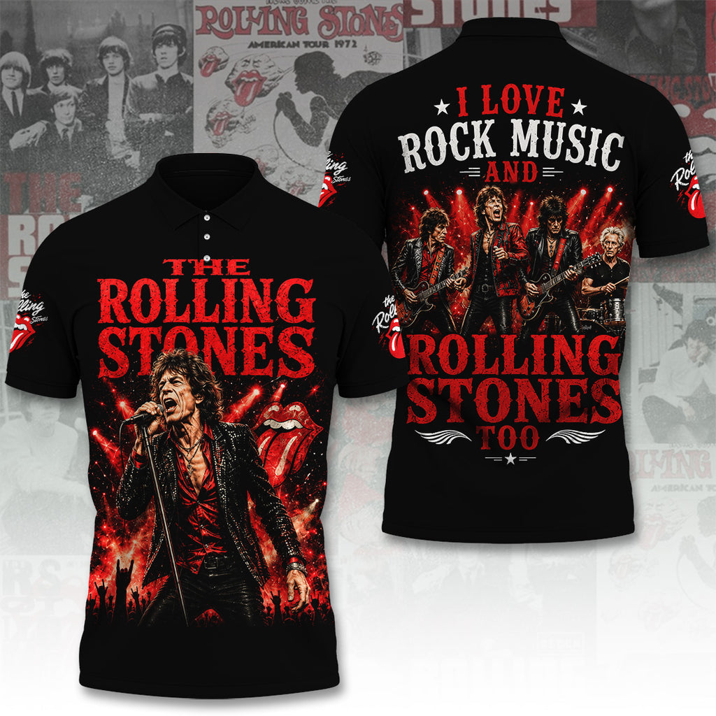The Rolling Stones 3D Apparel – TANTN24484