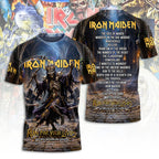 Iron Maiden Tour 2026 3D Apparel – TANTN24525