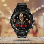 Mötley Crüe 45 Years Anniversary Black Stainless Steel Watch – TANTN24551
