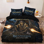 Iron Maiden Tour 2026 3-Piece Duvet Bedding Set – TANTN24572