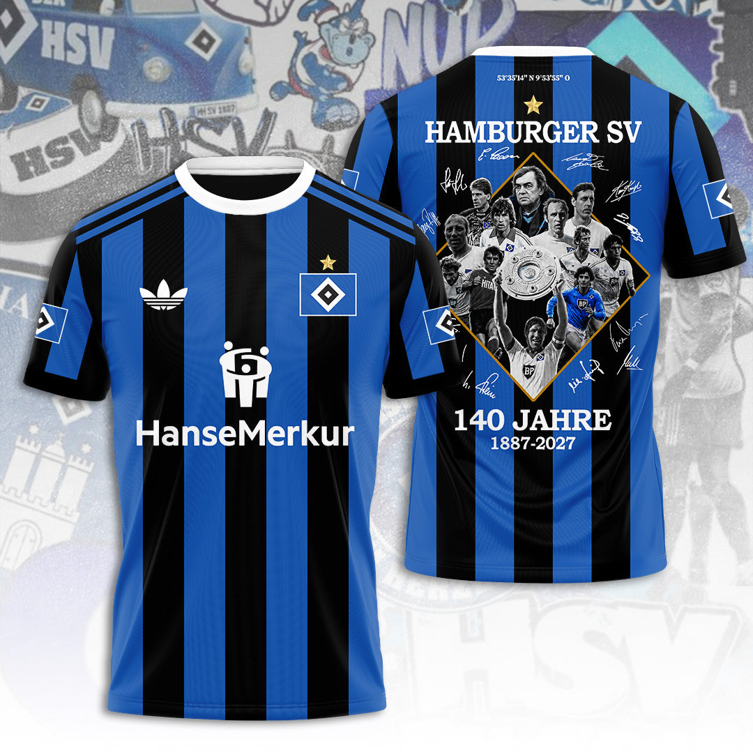 Hamburger SV 140th Anniversary 3D Apparel – TANTN24577