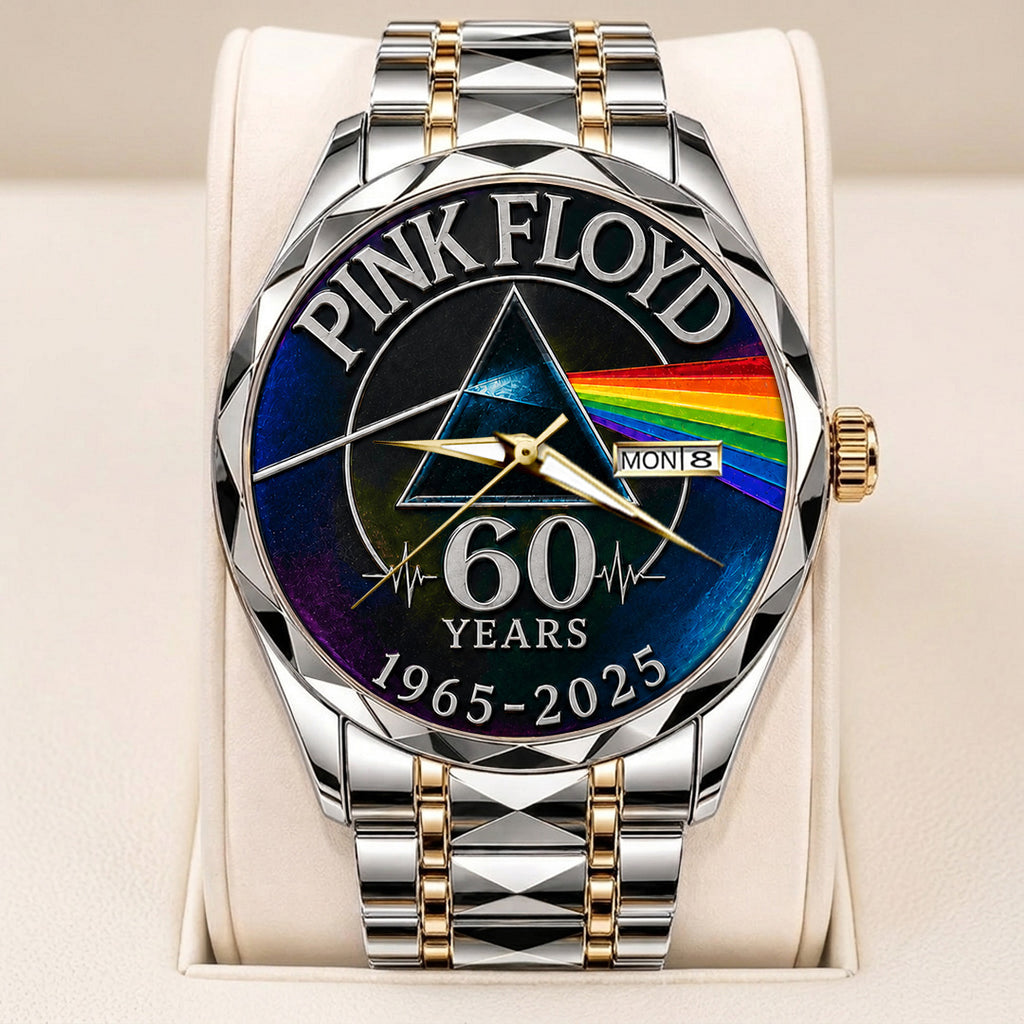 Pink Floyd 60th Anniversary Alloy Luxury Quartz Watch – TANTN24643