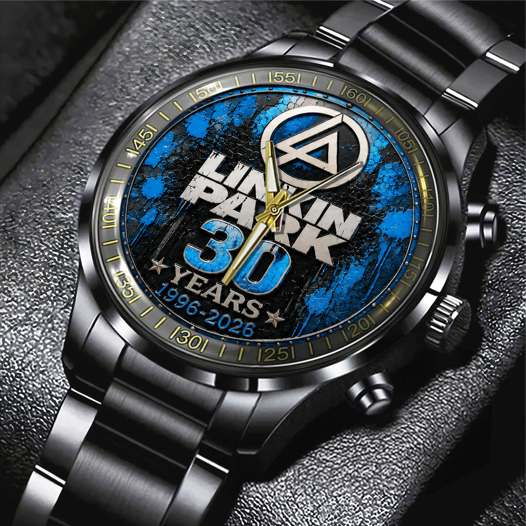 Linkin Park 30th Anniversary Black Stainless Steel Watch – TANTN24655