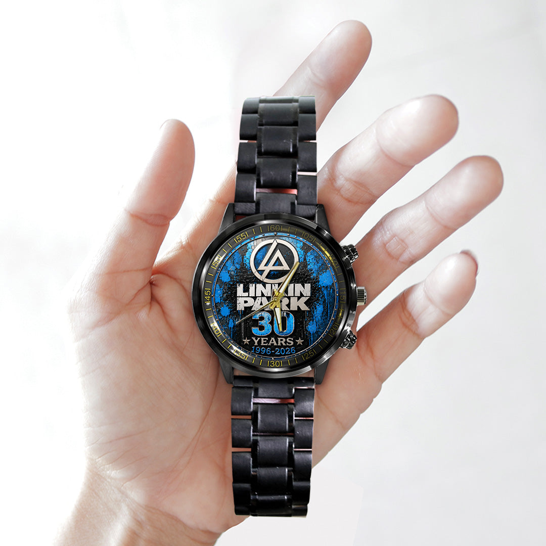Linkin Park 30th Anniversary Black Stainless Steel Watch – TANTN24655