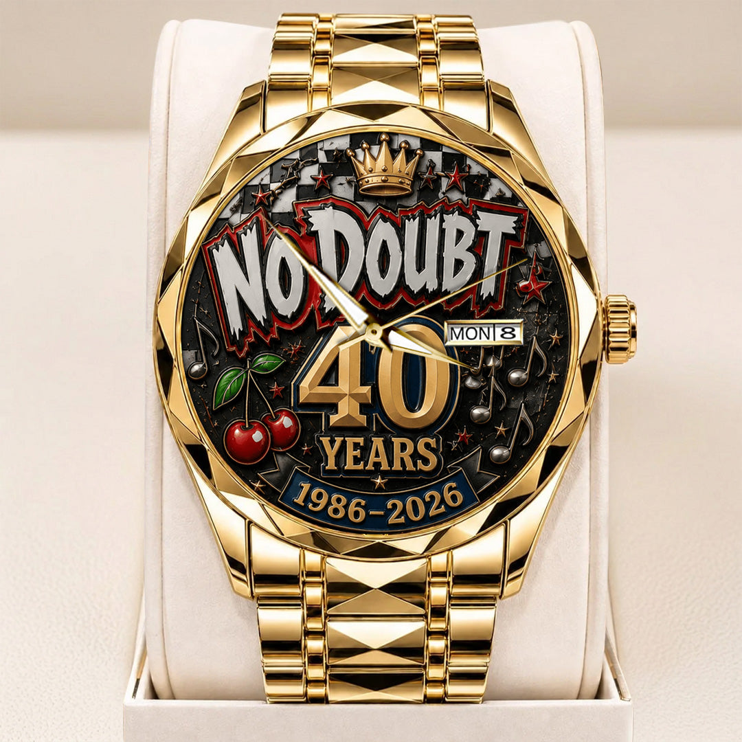 No Doubt 40th Anniversary Alloy Luxury Quartz Watch – TANTN24666