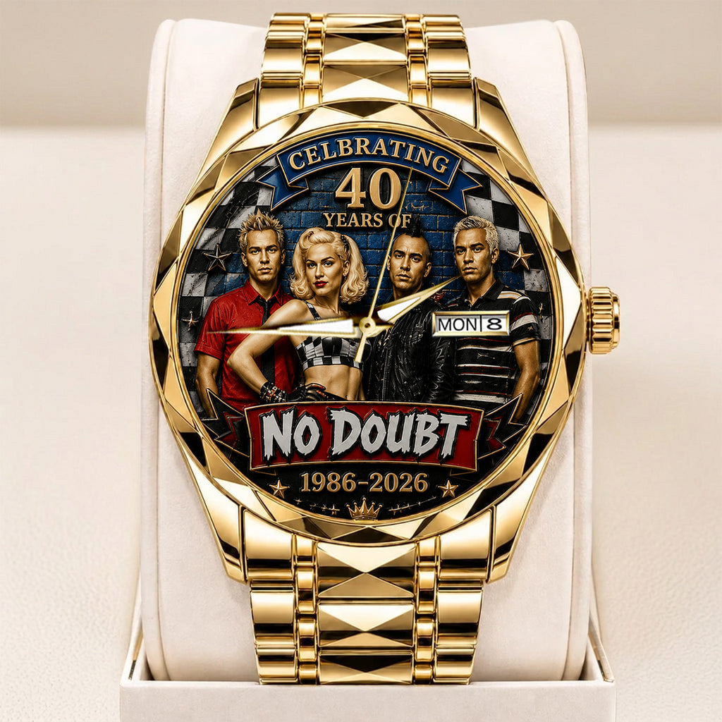 No Doubt 40th Anniversary Alloy Luxury Quartz Watch – TANTN24668