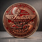 Indian Motorcycle 125th Anniversary Commemorative Coin – TANTN24767