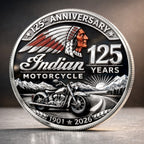 Indian Motorcycle 125th Anniversary Commemorative Coin – TANTN24769