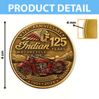 Indian Motorcycle 125th Anniversary Commemorative Coin – TANTN24772