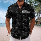 Fast & Furious 25th Anniversary Short Sleeve Button-Down Shirt – TANTN24790