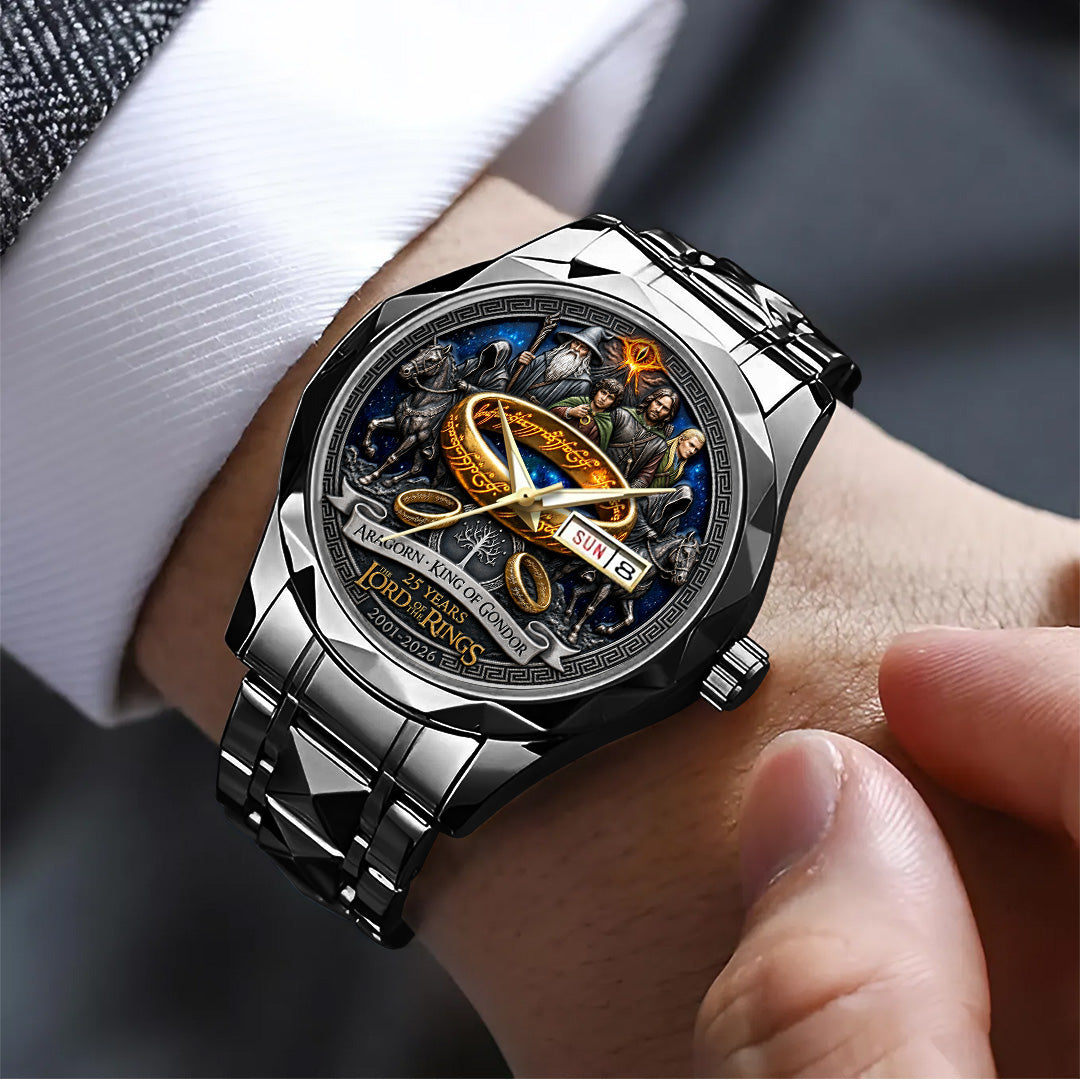 The Lord of the Rings 25 Years Alloy Luxury Quartz Watch – TANTN24796