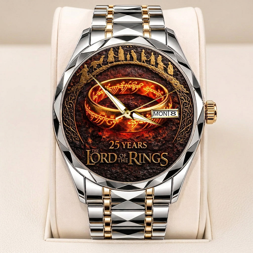 The Lord of the Rings 25 Years Alloy Luxury Quartz Watch – TANTN24797
