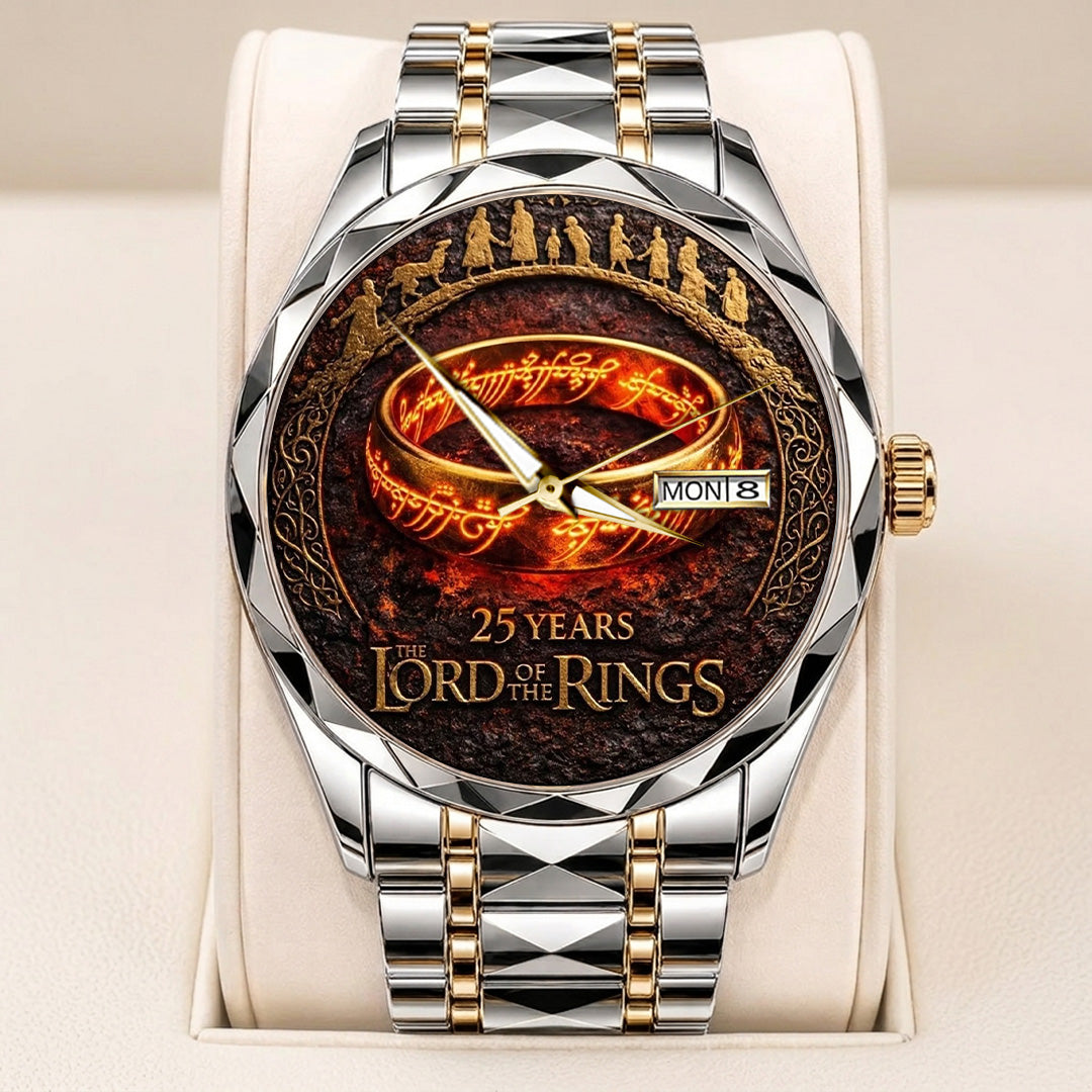 The Lord of the Rings 25 Years Alloy Luxury Quartz Watch – TANTN24797