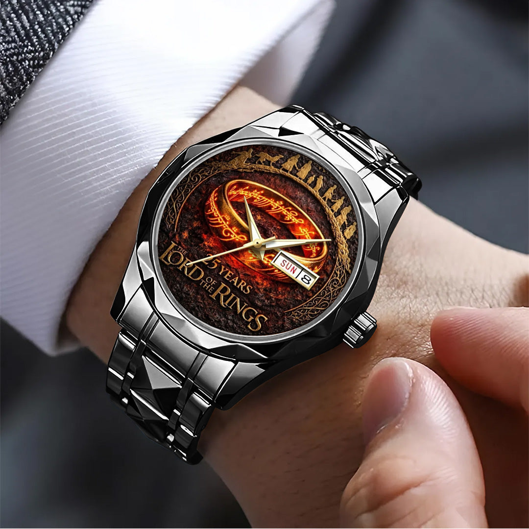 The Lord of the Rings 25 Years Alloy Luxury Quartz Watch – TANTN24797