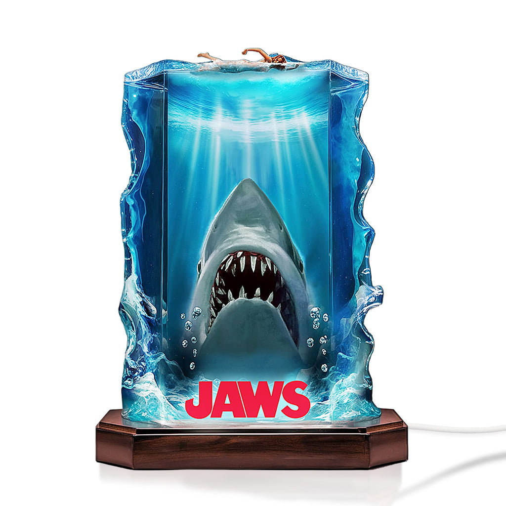 Jaws 50th Anniversary Custom Shape Acrylic Light Box – TANTN24798