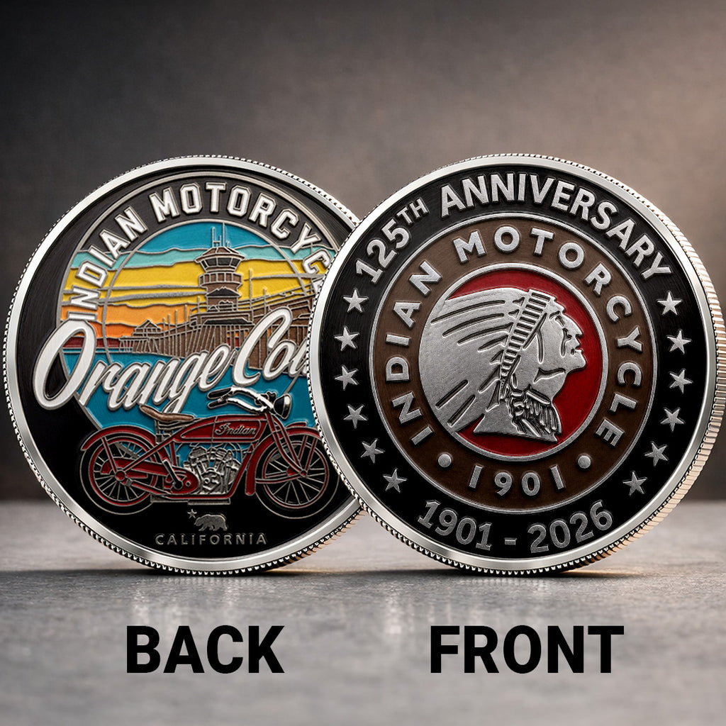 Indian Motorcycle 125th Anniversary Commemorative Coin – TANTN24800