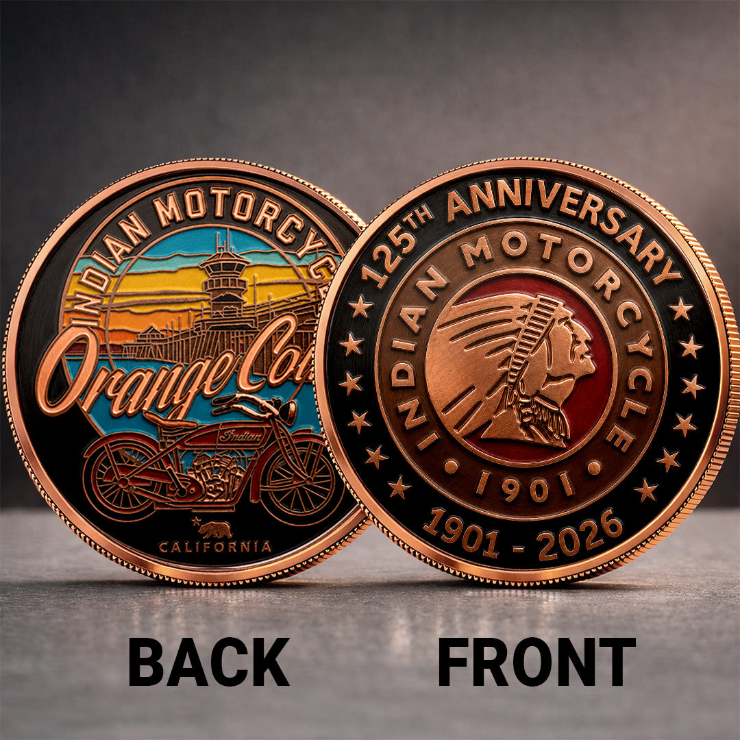 Indian Motorcycle 125th Anniversary Commemorative Coin – TANTN24800