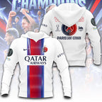 Paris Saint-Germain 2026 UEFA Super Cup Winners 3D Apparel – TANTN24895