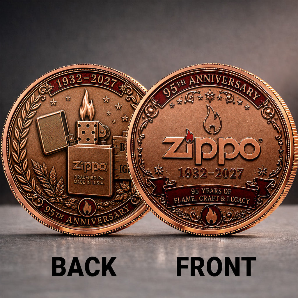 Zippo 95th Anniversary Commemorative Coin – TANTN24925
