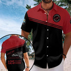 Indian Motorcycle 125th Anniversary Short Sleeve Button-Down Shirt – TANTN24969