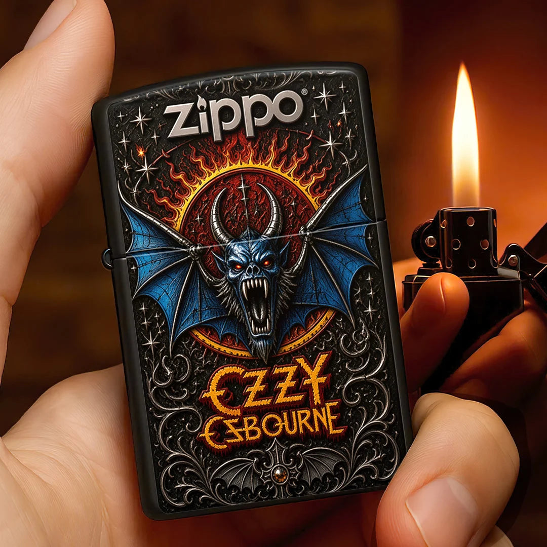 Ozzy Osbourne Zippo Lighter Case (No Insert) – TANTN24987