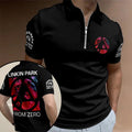 Linkin Park Tour 2026 Zip Polo Shirt – TANTN25017
