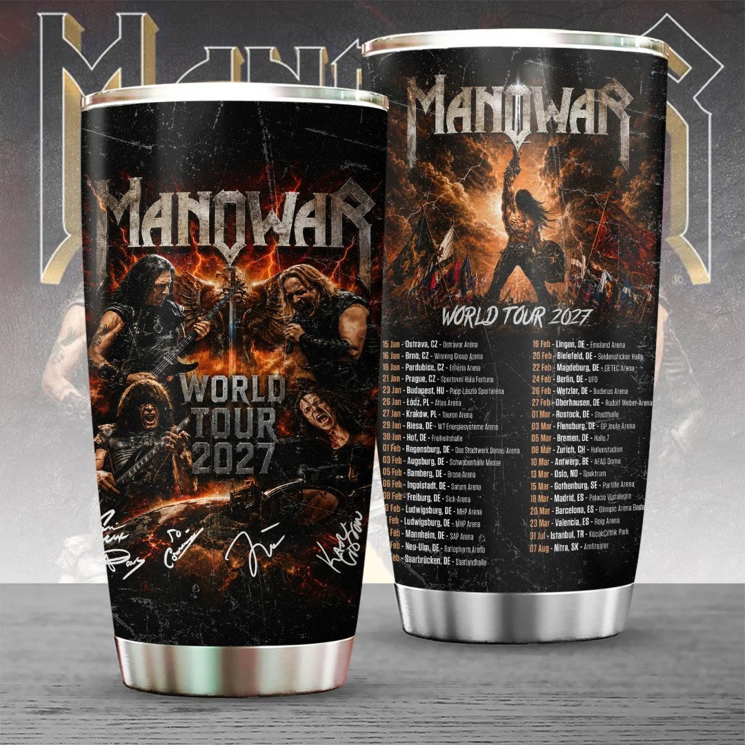 Manowar Tour 2027 Tumbler Cup – TANTN25044