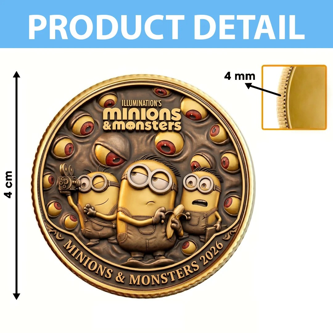 Minions & Monsters 2026 Commemorative Coin – TANTN25058