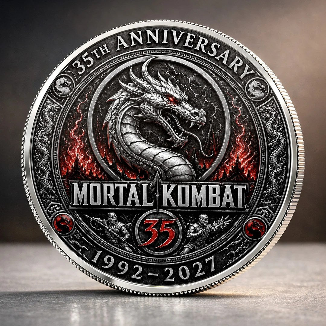 Mortal Kombat 35th Anniversary Commemorative Coin – TANTN25104