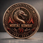 Mortal Kombat 35th Anniversary Commemorative Coin – TANTN25104