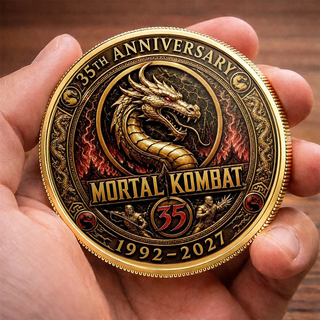 Mortal Kombat 35th Anniversary Commemorative Coin – TANTN25104