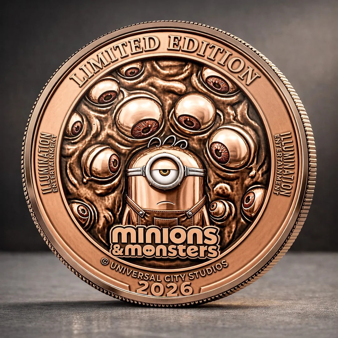 Minions & Monsters 2026 Commemorative Coin – TANTN25108