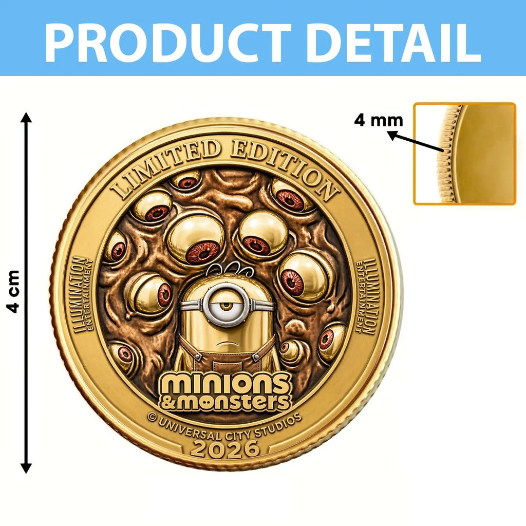 Minions & Monsters 2026 Commemorative Coin – TANTN25108