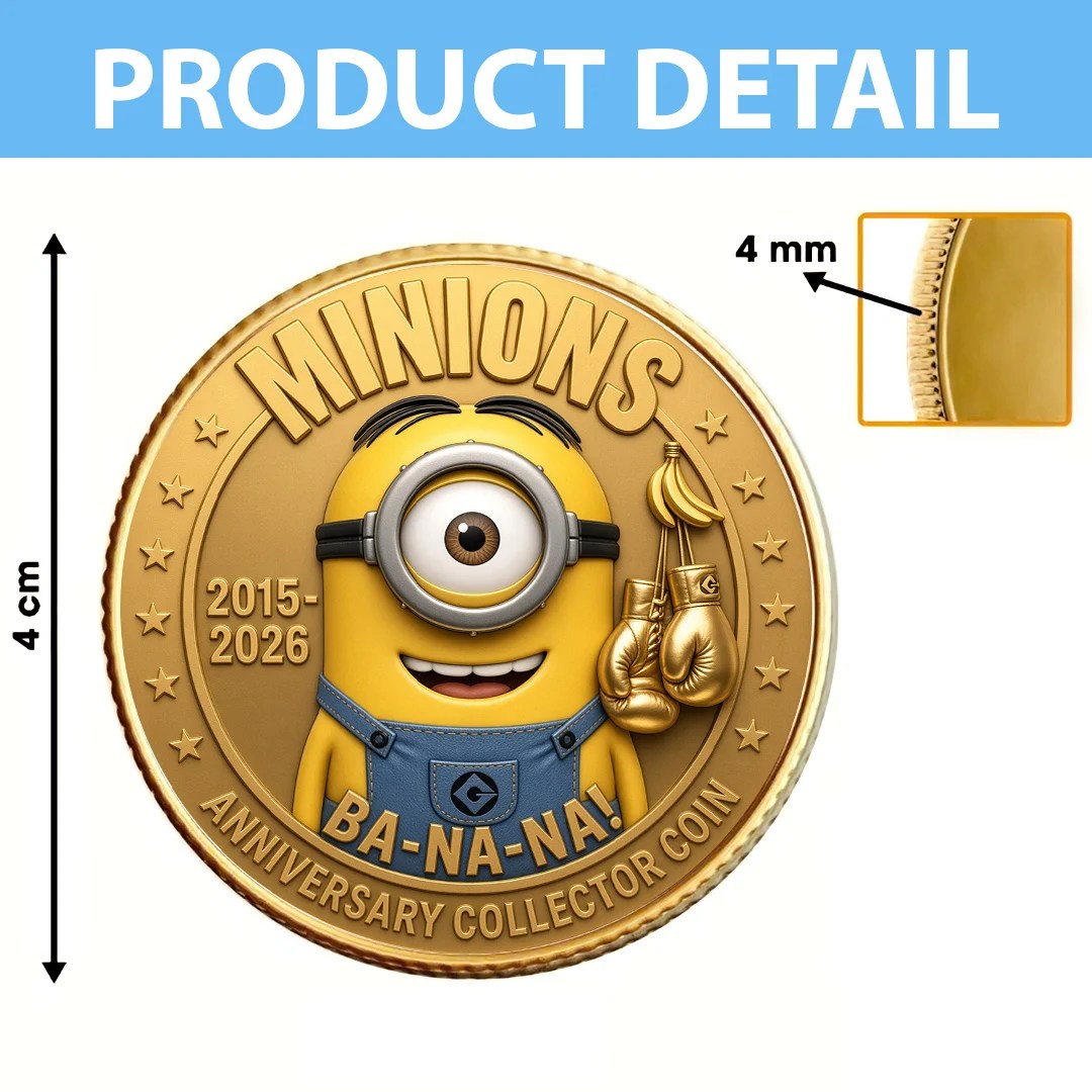 Minions & Monsters 2026 Commemorative Coin – TANTN25109