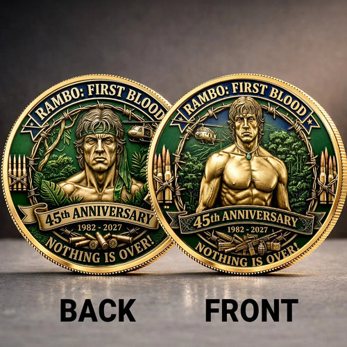 Rambo First Blood 45th Anniversary Commemorative Coin – TANTN25116