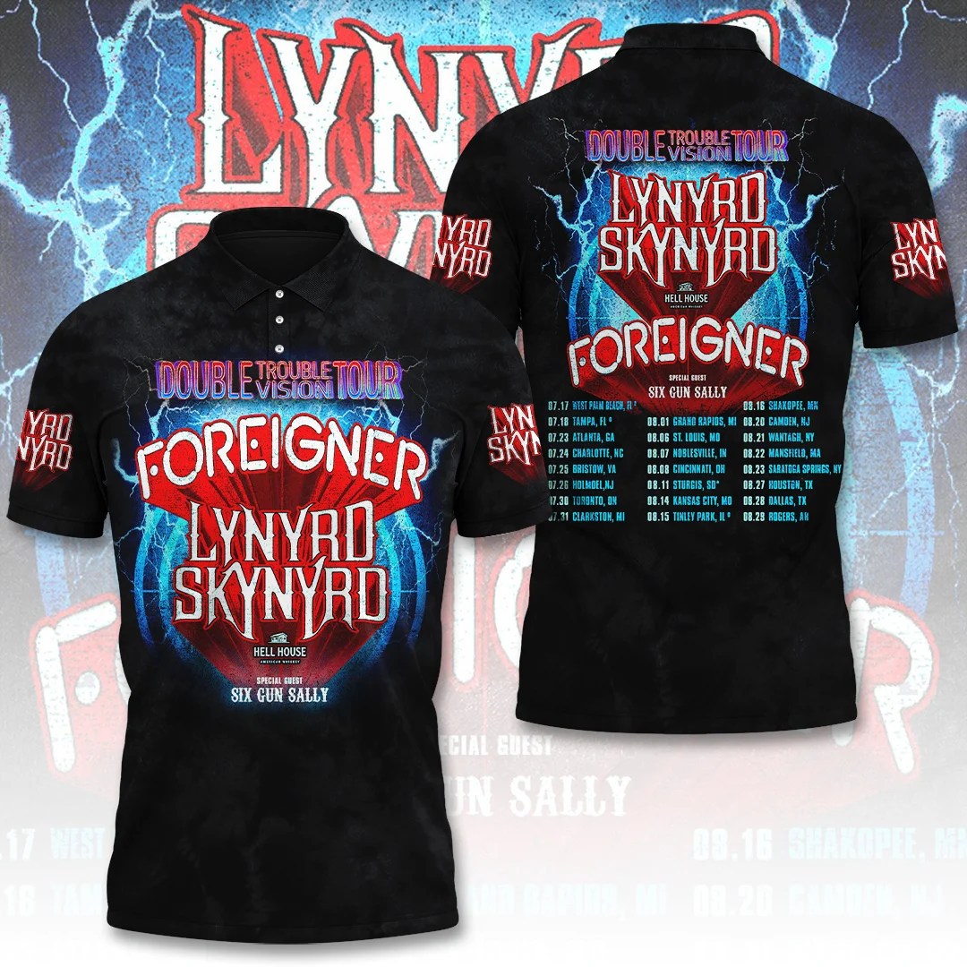 Lynyrd Skynyrd Tour 2026 3D Apparel – TANTN25160