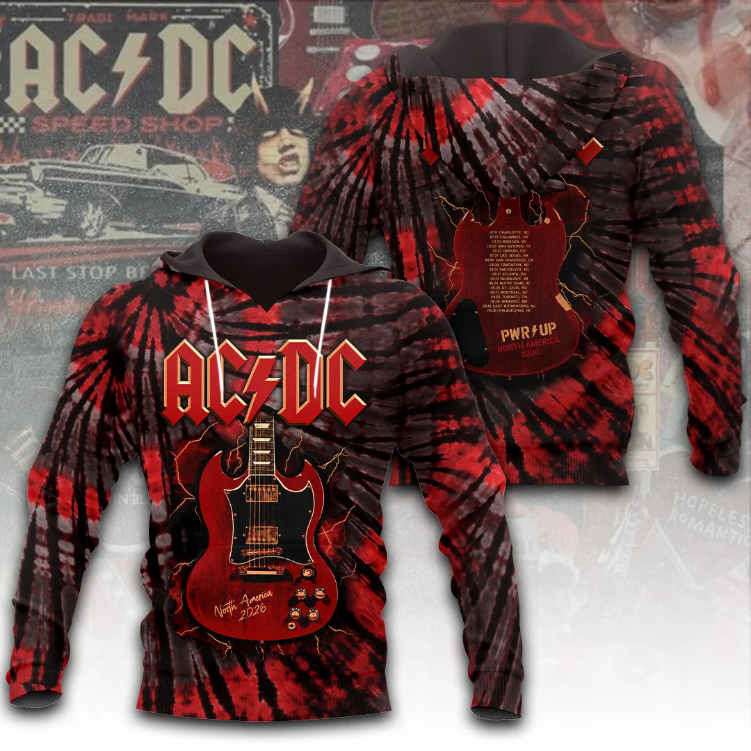 AC/DC Tour 2026 3D Apparel – TANTN25168