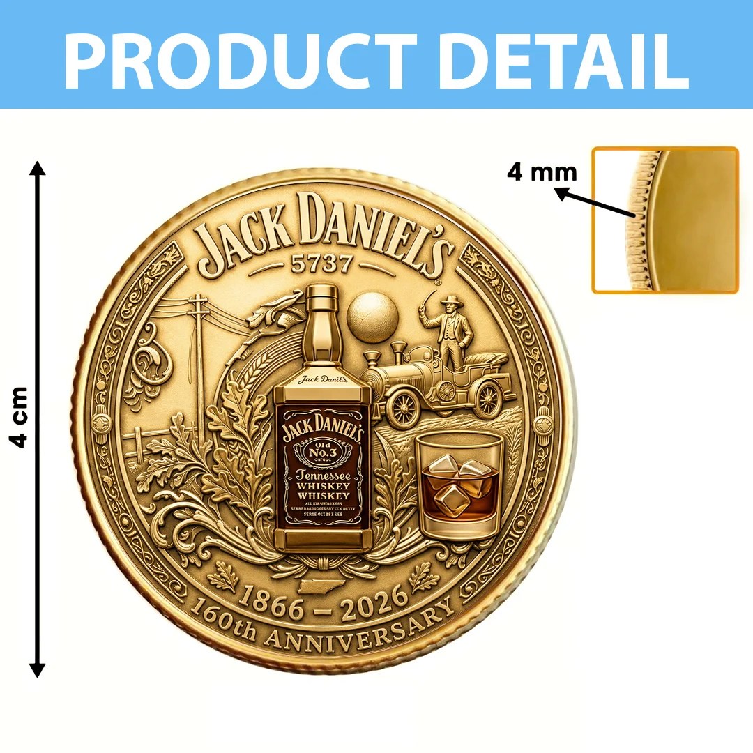 Jack Daniel's 160th Anniversary Commemorative Coin – TANTN25267