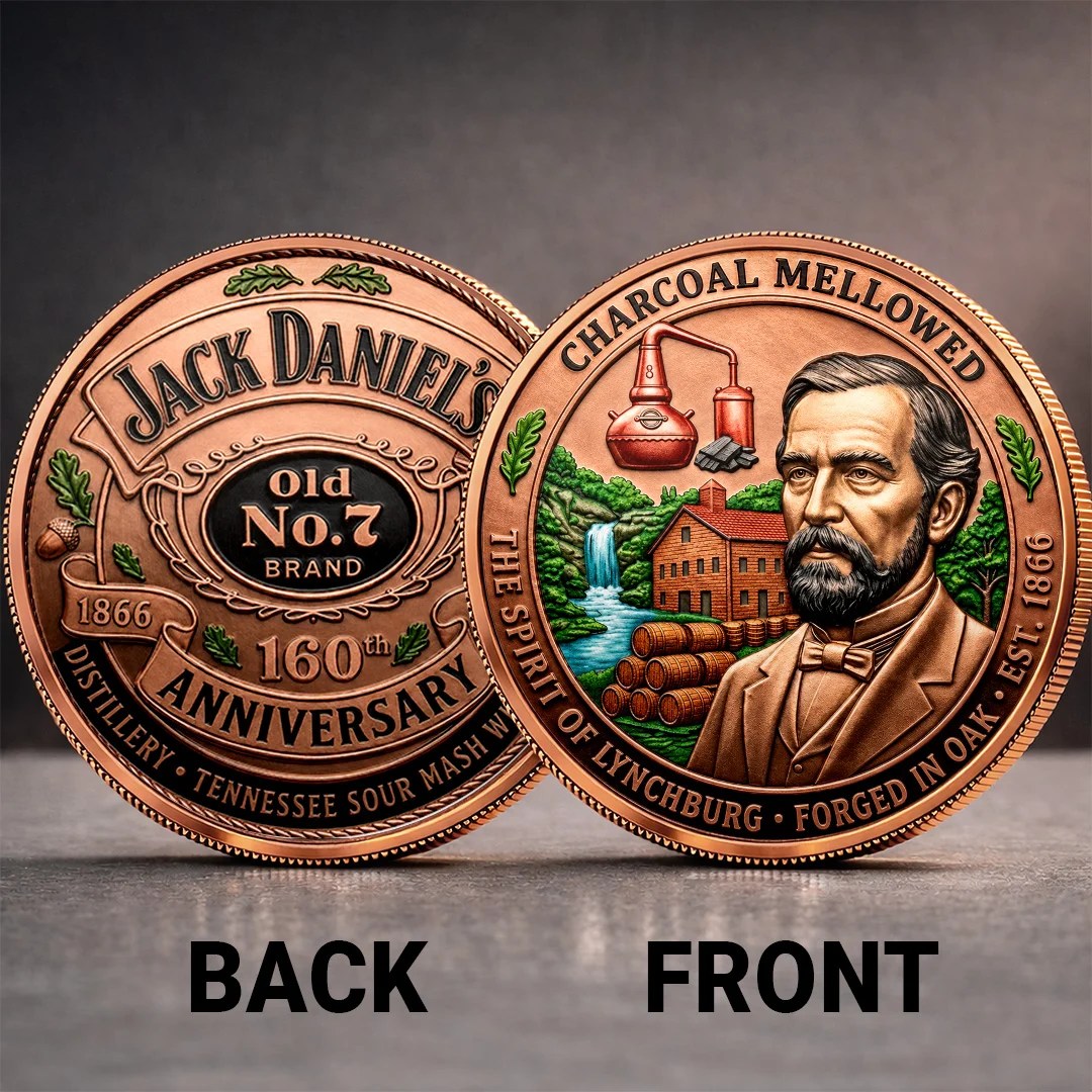 Jack Daniel's 160th Anniversary Commemorative Coin – TANTN25272