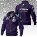 Mercedes AMG Petronas F1 Team Vanda Bloom 2026 Thick Knit Fleece Jacket – TANTN25286