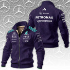 Mercedes AMG Petronas F1 Team Vanda Bloom 2026 Thick Knit Fleece Jacket – TANTN25286