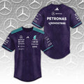 Mercedes AMG Petronas F1 Team Vanda Bloom 2026 Baseball Jersey – TANTN25288