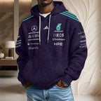 Mercedes AMG Petronas F1 Team Vanda Bloom 2026 3D Unisex Waffle Hoodie – TANTN25290