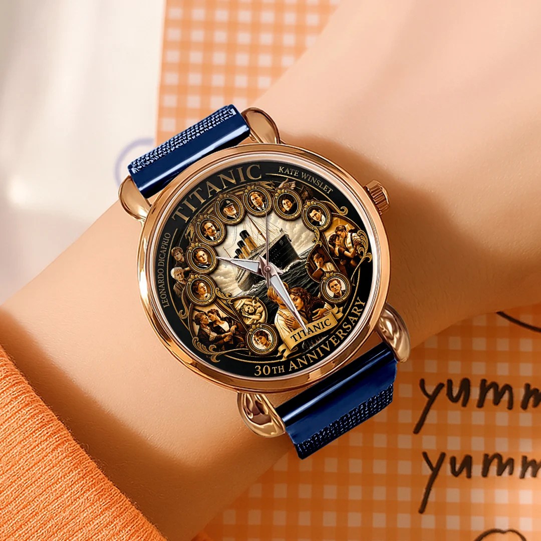 Titanic 30th Anniversary Mesh Strap Quartz Watch – TANTN25316