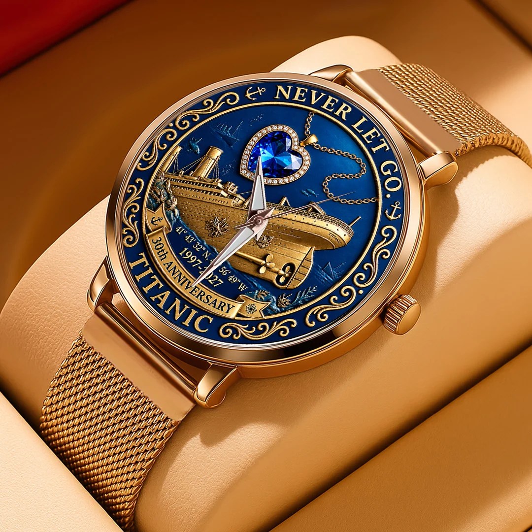 Titanic 30th Anniversary Mesh Strap Quartz Watch – TANTN25318