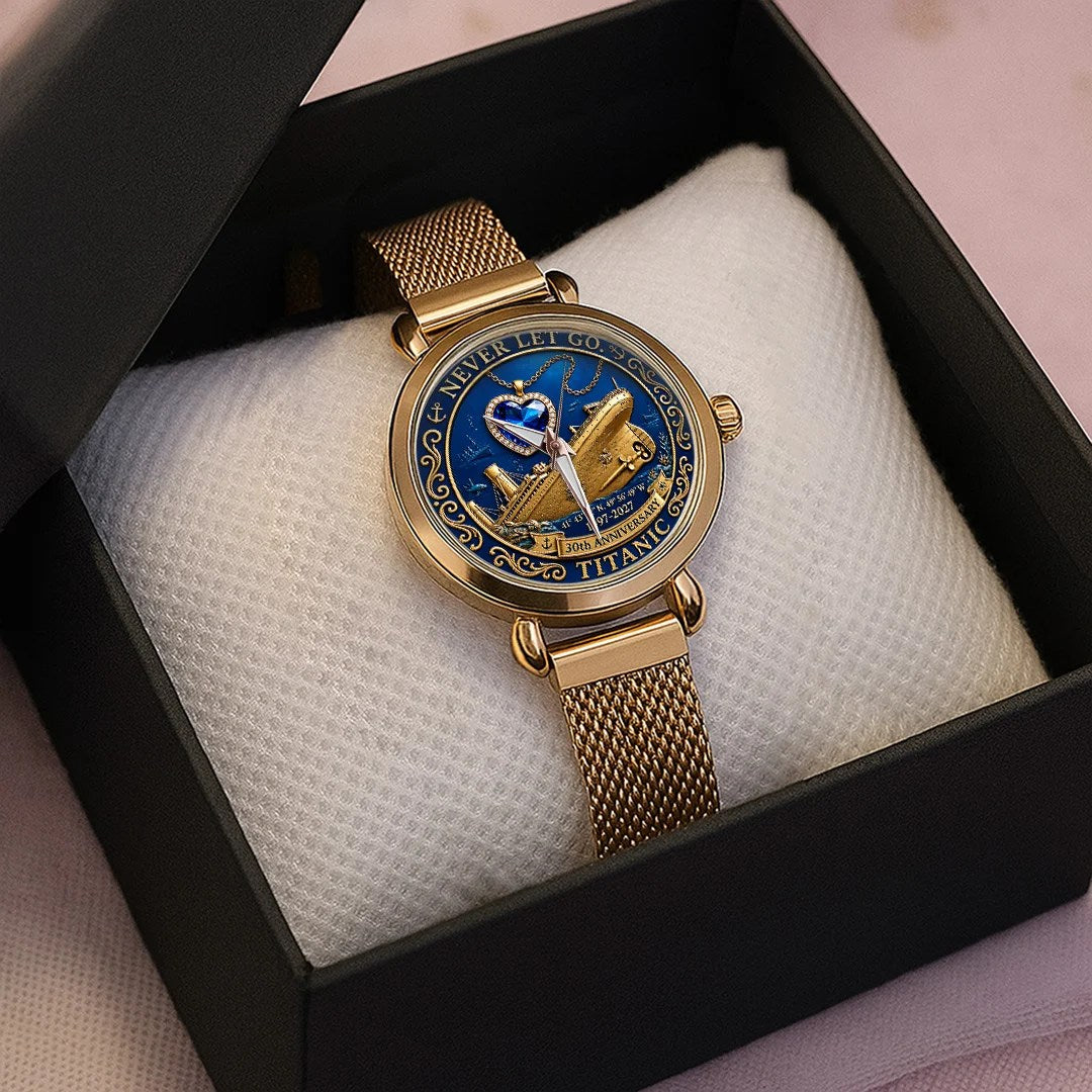 Titanic 30th Anniversary Mesh Strap Quartz Watch – TANTN25318
