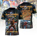 Iron Maiden Somewhere In Time 40th Anniversary 3D Apparel – TANTN25332