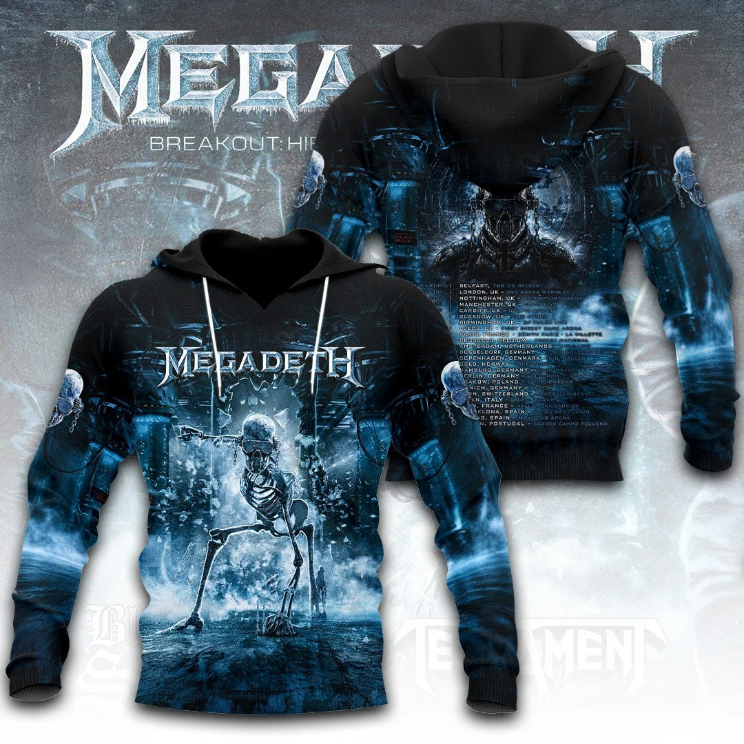 Megadeth Tour 2027 3D Apparel – TANTN25390