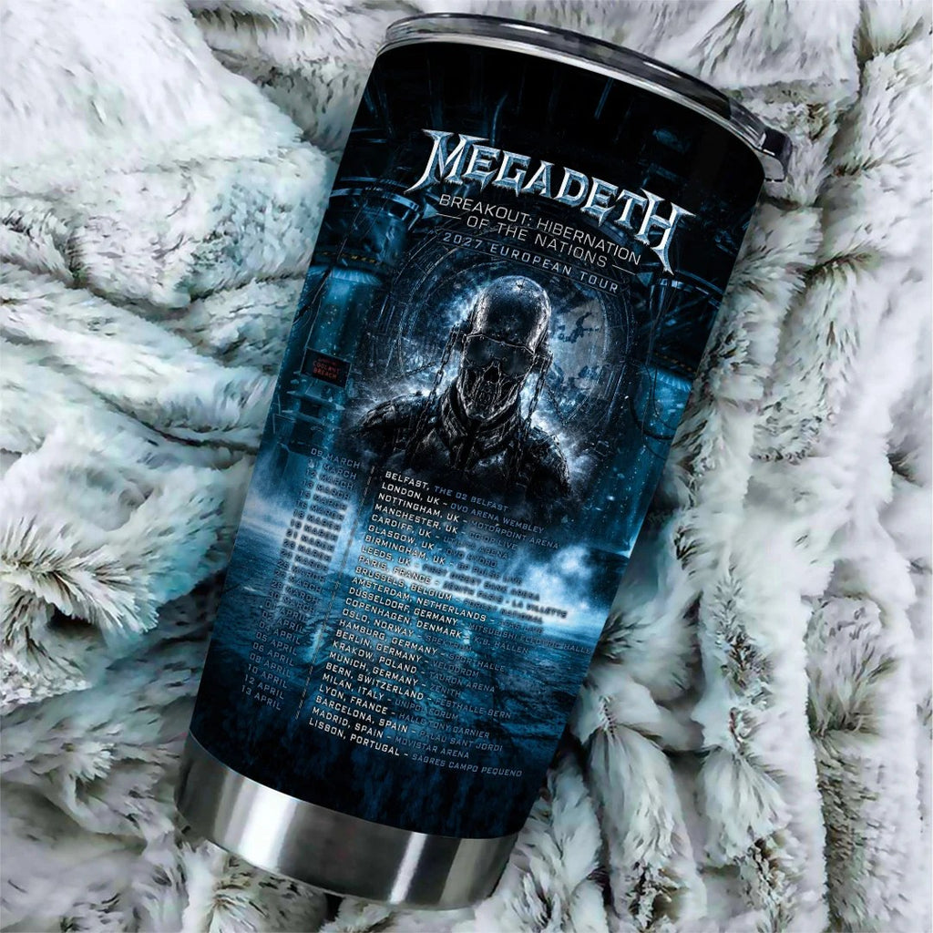 Megadeth Tour 2027 Tumbler Cup – TANTN25391